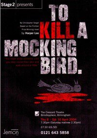 33. To Kill a Mockingbird 8th - 10th April 2004