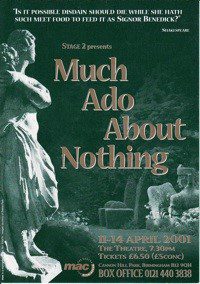 45. Much Ado About Nothing 11th - 14th Apr 2001