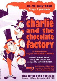 50. Charlie and the Chocolate Factory 18th - 21st Jul 2001