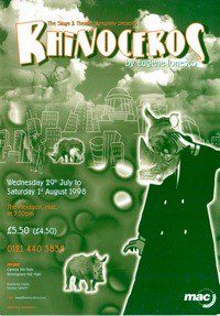 71. The Rhinocerous 9th July - 1st Aug 1998