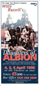78. Daughters of Albion 4th - 6th April 1996
