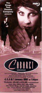 81. Cabaret 4th - 7th Jan 1995