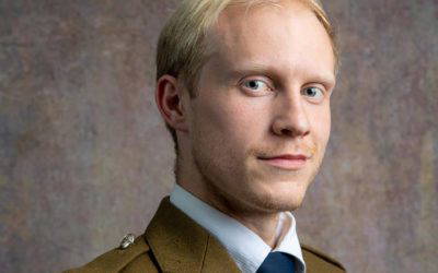 Connor Fox in Much Ado About Nothing at the Oxford Shakespeare Festival